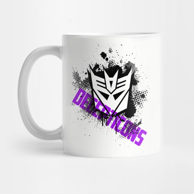 DECEPTICONS - Trash Polka style by ROBZILLA